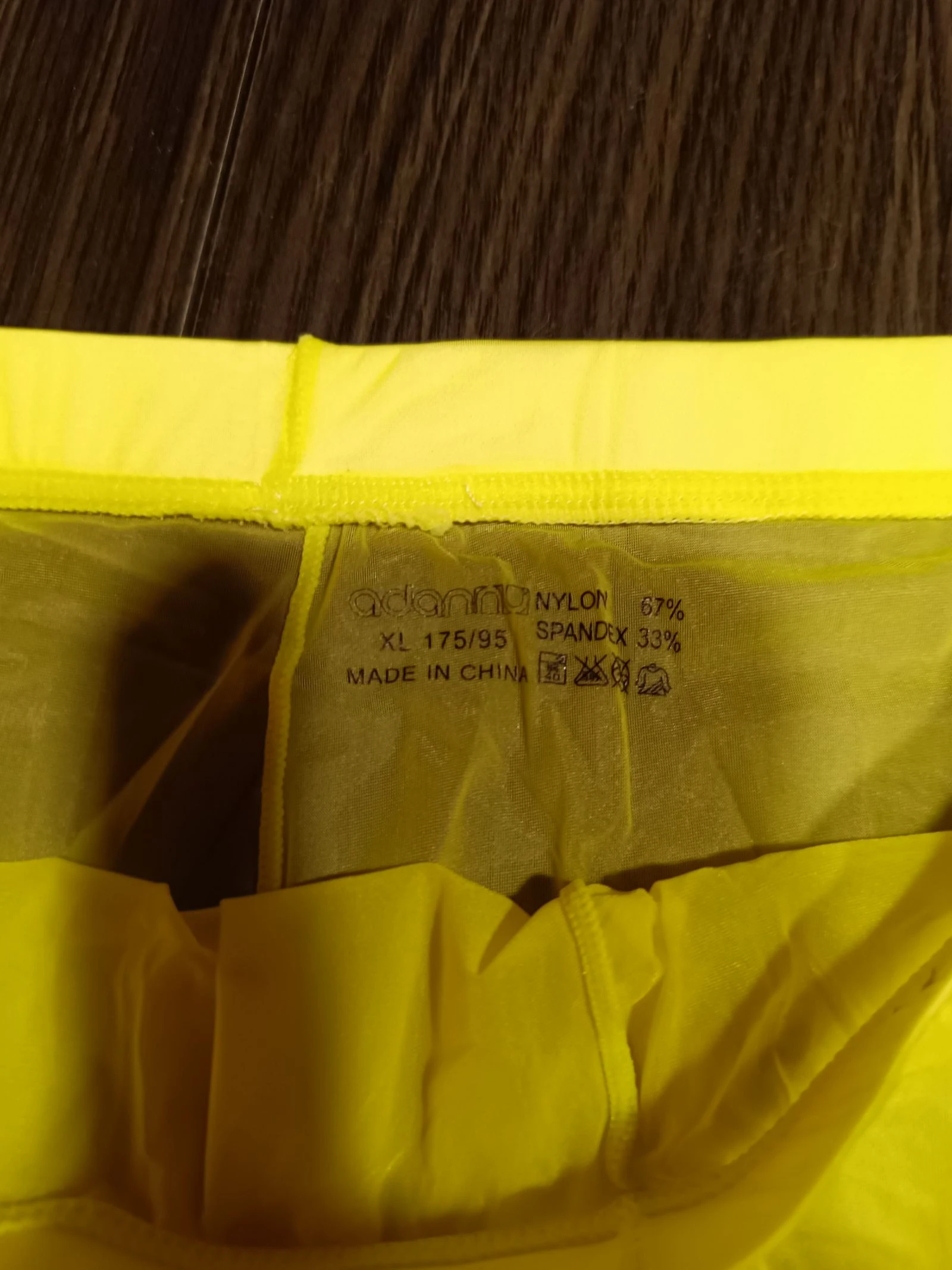 Transparent yellow boxer for men Adannu – photo 5